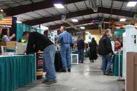 People attending an event at the First Interstate Center